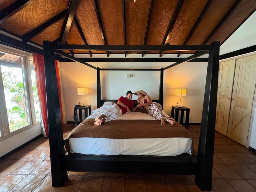 Oceanfront accommodation at Media Luna Resort from the official resort website